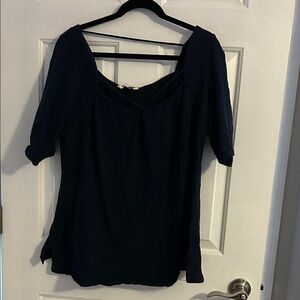 eShakti Navy Women's Blouse
